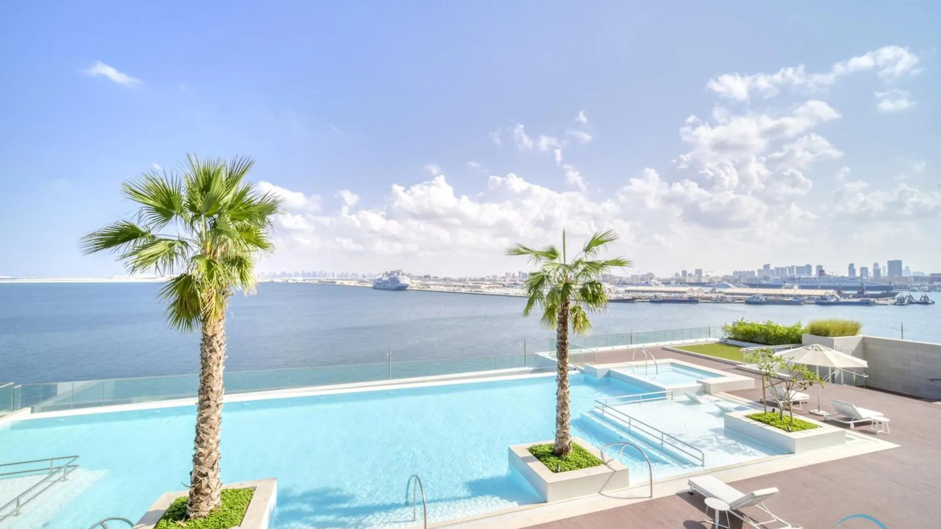 Serene 1Br At The Anwa By Omniyat Dubai Maritime City By Deluxe Holiday Homes Spojené arabské emiráty